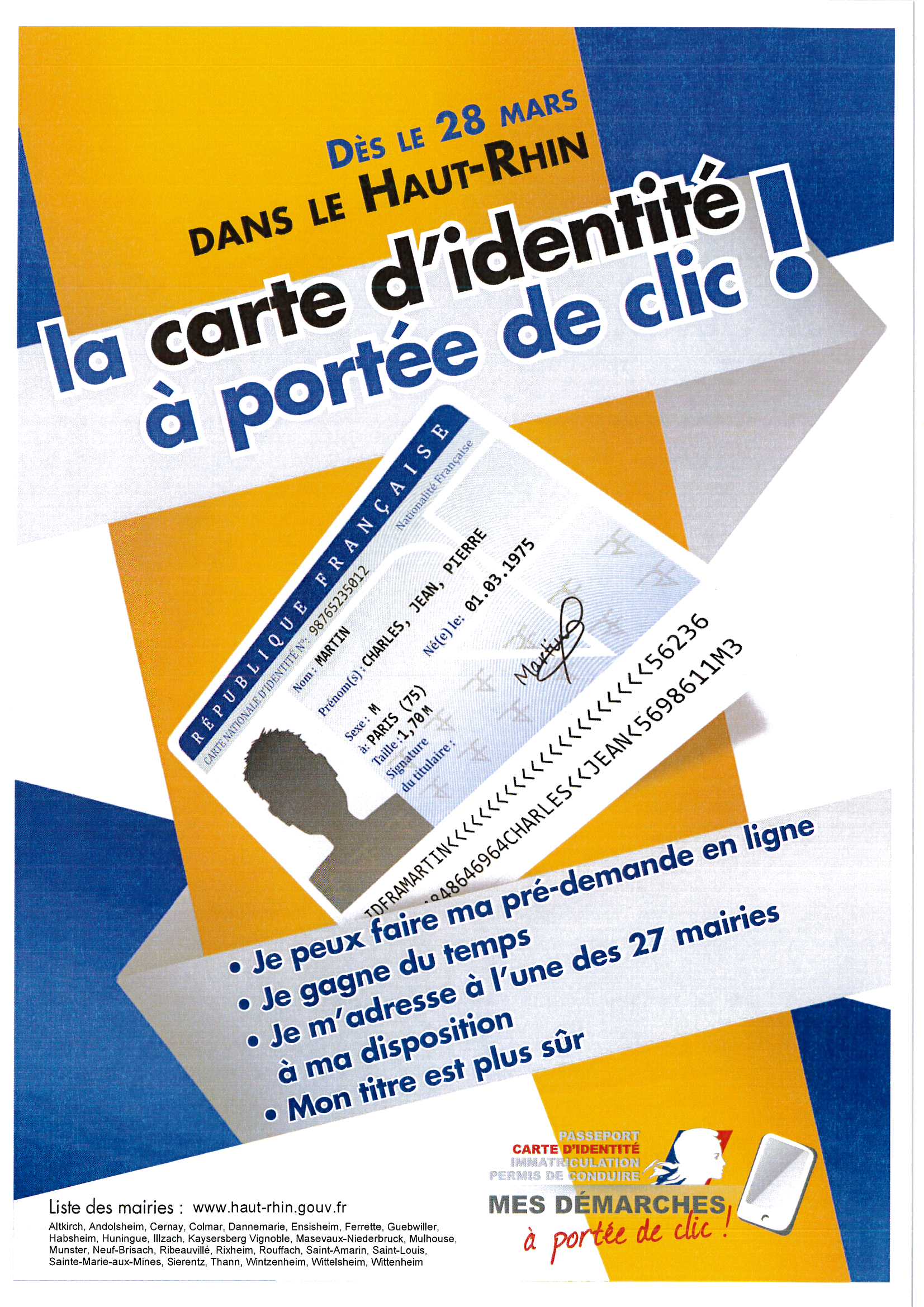 Nouvelle procédure d'instruction des cartes d'identité ...